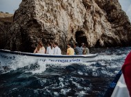 private boat tour to the Blue Cave